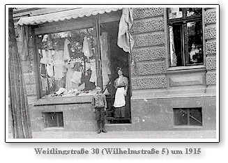 Weitlingstraße 30 um 1905